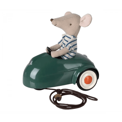 Maileg Mouse Car Dark Green - Studio Play