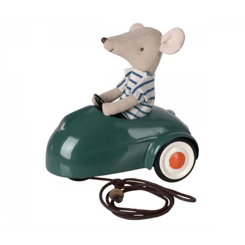 Maileg Mouse Car Dark Green - Studio Play