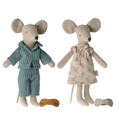 Maileg Mum And Dad In Cigar Box III - Studio Play