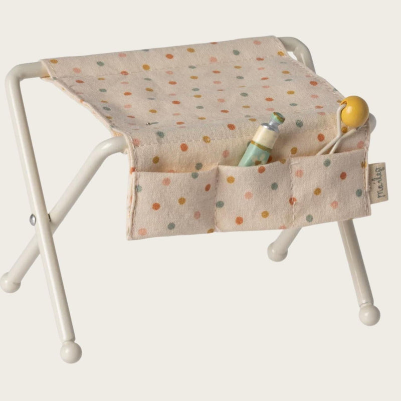 Maileg Nursery Table Baby Mouse Off - white - Studio Play