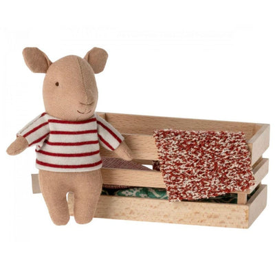 Maileg Pig In Box - Girl - Studio Play