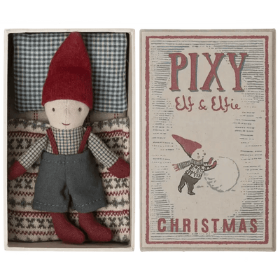 Maileg Pixy Elf In Matchbox - Jongen - Studio Play