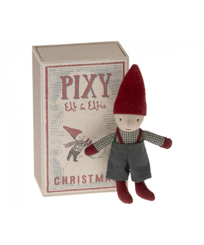 Maileg Pixy Elf In Matchbox - Jongen