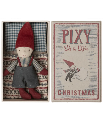 Maileg Pixy Elf In Matchbox - Jongen