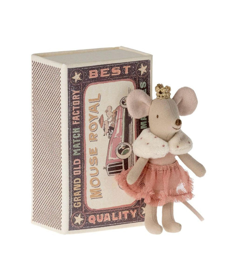 Maileg Princess Mouse in Box little sister