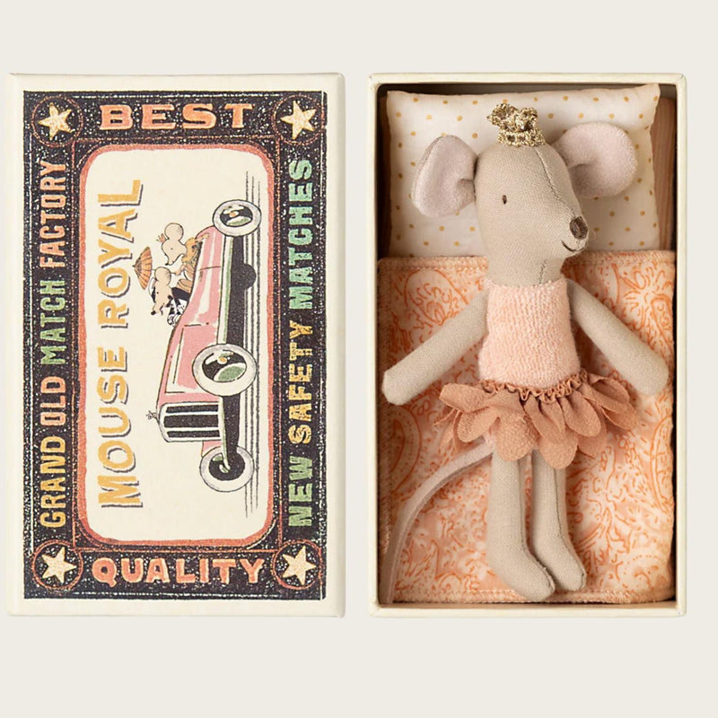 Maileg Princess Mouse in Box little sister II - Studio Play