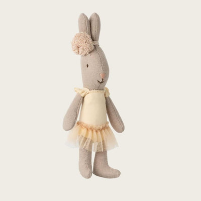 Maileg Rabbit Micro - Ballet suit and skirt cream - Studio Play
