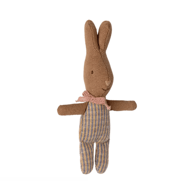 Maileg Rabbit MY Check Rose/Blue - Studio Play