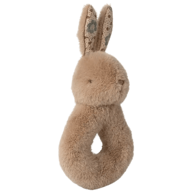 Maileg Rabbit Rattle Set Cream Peach - Studio Play
