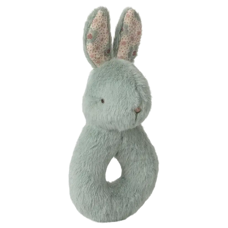 Maileg Rabbit Rattle Set Mint