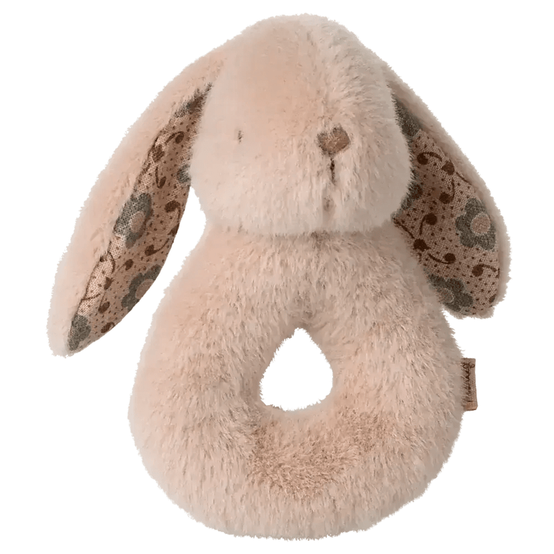 Maileg Rabbit Rattle Set Powder