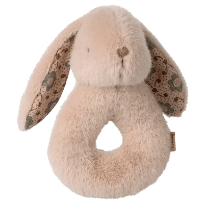 Maileg Rabbit Rattle Set Powder - Studio Play