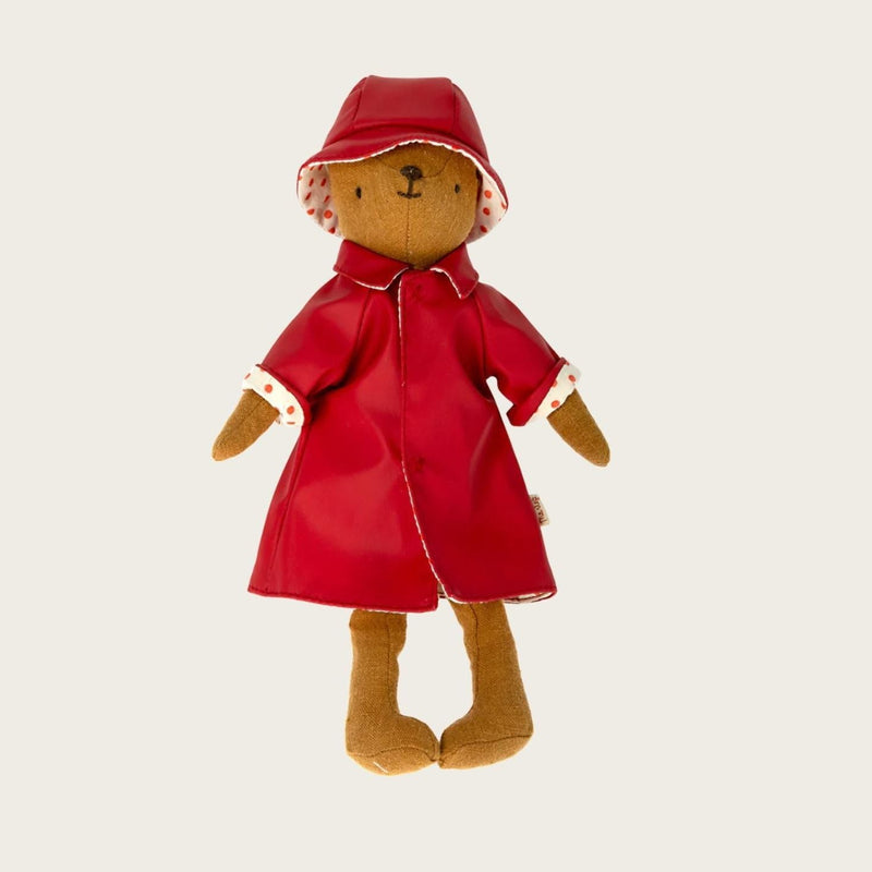 Maileg Raincoat w. Hat Teddy Mum - Studio Play