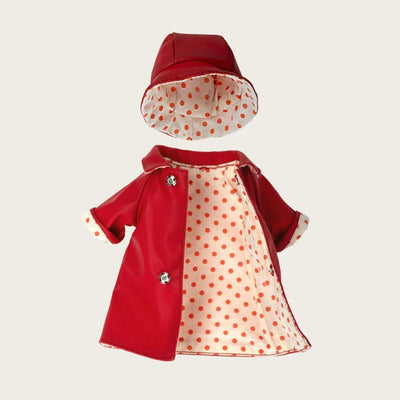 Maileg Raincoat w. Hat Teddy Mum - Studio Play