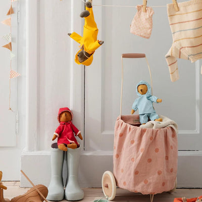 Maileg Raincoat w. Hat Teddy Mum - Studio Play