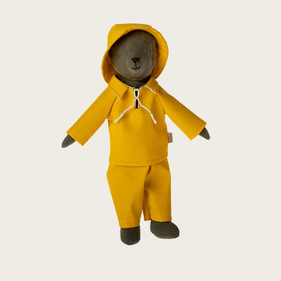 Maileg Rainwear w. Hat Teddy Dad - Studio Play