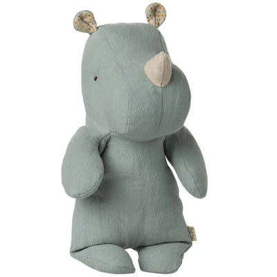 Maileg Rhino Small Light Dusty Blue - Studio Play
