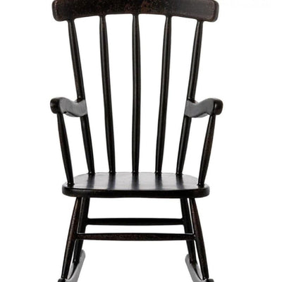 Maileg Rocking Chair, Mouse Anthracite - Studio Play