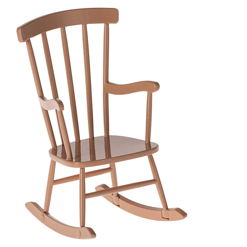 Maileg Rocking Chair, Mouse Dark Powder