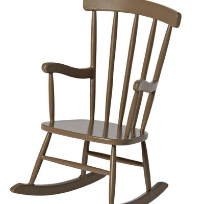 Maileg Rocking Chair, Mouse Light Brown - Studio Play
