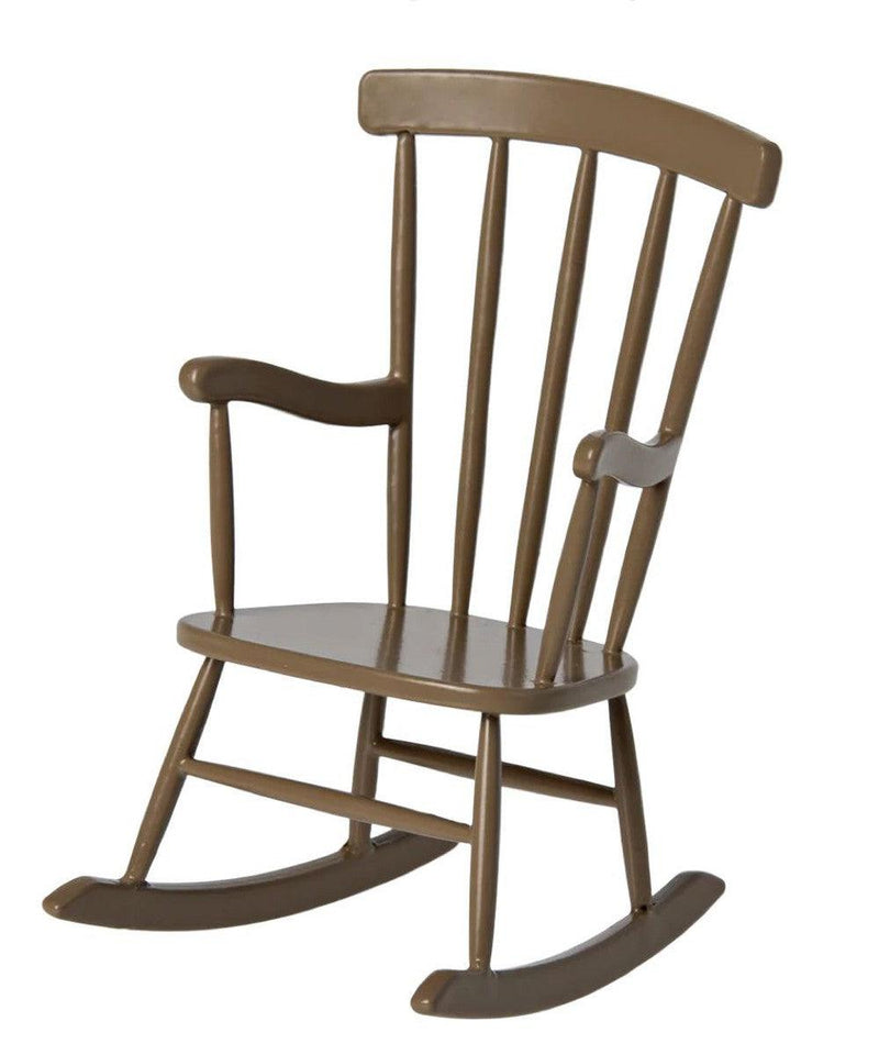Maileg Rocking Chair, Mouse Light Brown