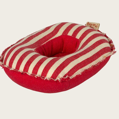 Maileg Rubber boat Red Stripe - Studio Play