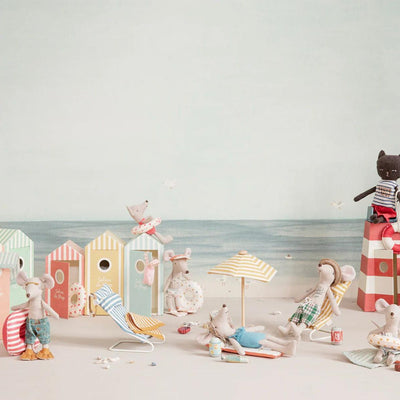 Maileg Rubber boat Red Stripe - Studio Play