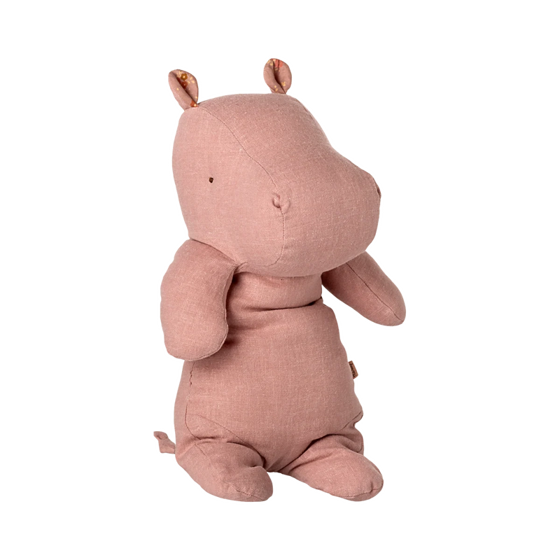 Maileg Safari Friends Hippo Medium Rose