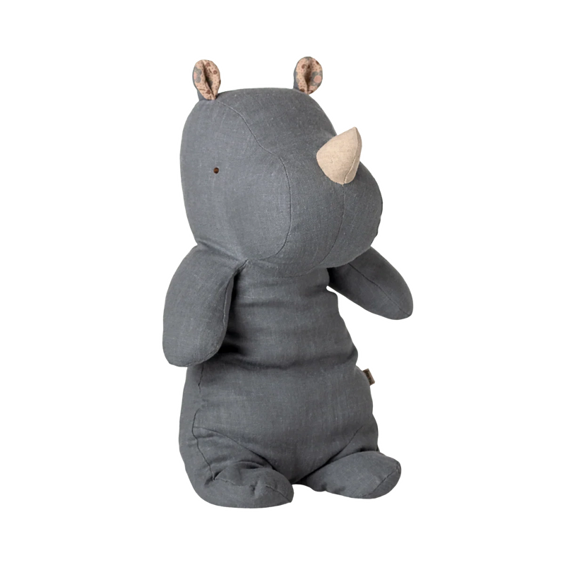 Maileg Safari Friends Rhino Dusty Blue