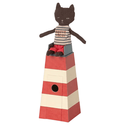Maileg Sauveteur Tower With Cat - Studio Play