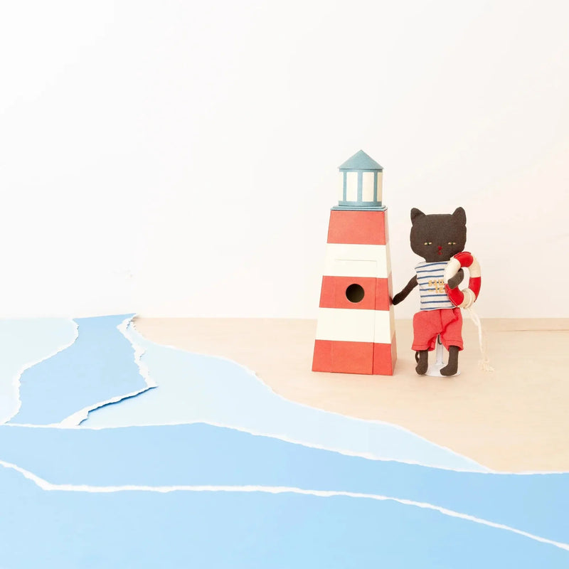 Maileg Sauveteur Tower With Cat - Studio Play