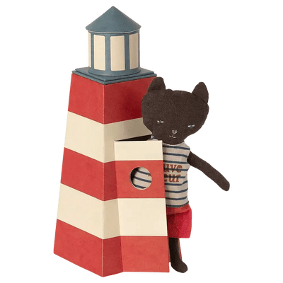 Maileg Sauveteur Tower With Cat - Studio Play
