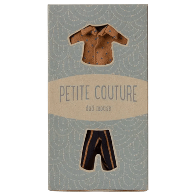 Maileg Shirt And Striped Pants Dad Mouse - Studio Play