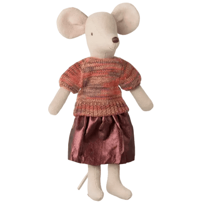 Maileg Skirt And Knitted Blouse, Mum Mouse - Studio Play