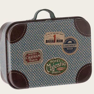 Maileg Small Suitcase Micro Blue - Studio Play