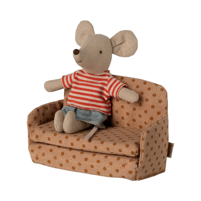 Maileg Sofa Bed Mouse Dots