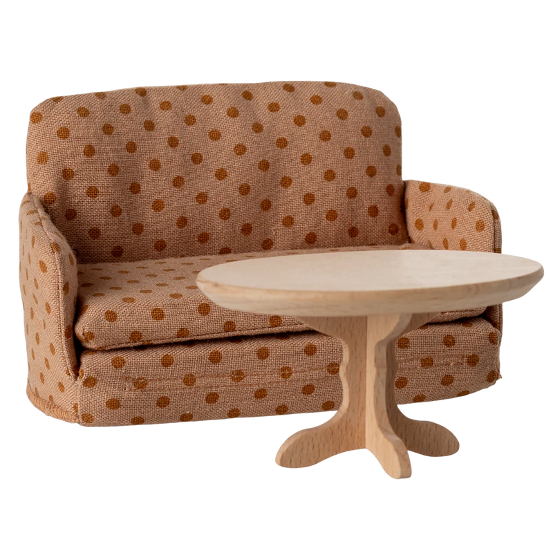Maileg Sofa Bed Mouse Dots