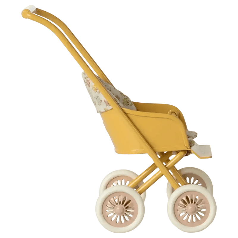 Maileg Stroller Micro Yellow - Studio Play
