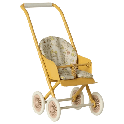 Maileg Stroller Micro Yellow - Studio Play