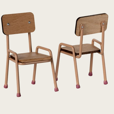 Maileg Table and Chair Set, Mouse Dark - Studio Play