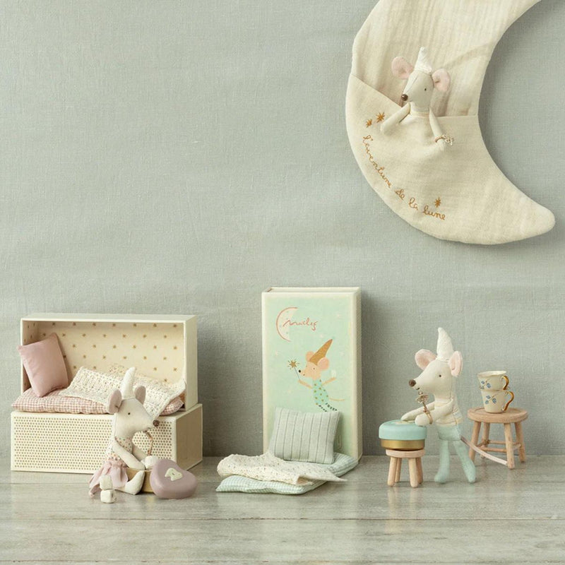 Maileg Tooth Fairy Mouse Little Brother In Matchbox