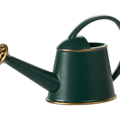 Maileg Watering Can Mouse Dark Green - Studio Play