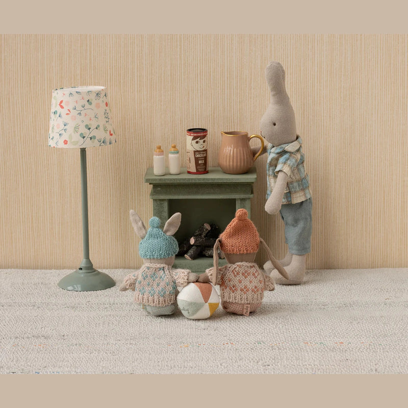 Maileg Winter Bunny Micro Brown Rose