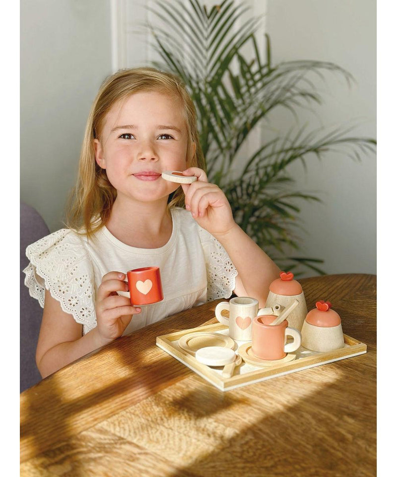 Mentari Keukentje Theeset met Dienblad