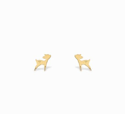 Mini Coquine Bambi Golden Earrings