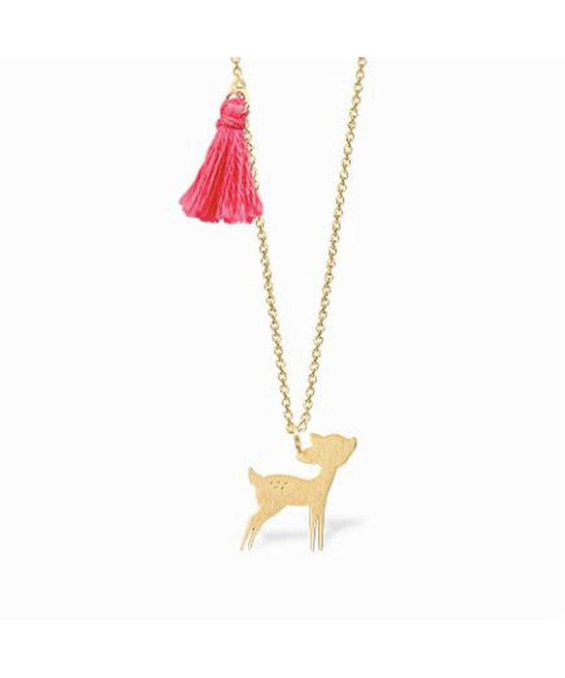 Mini Coquine Bambi Golden Necklace