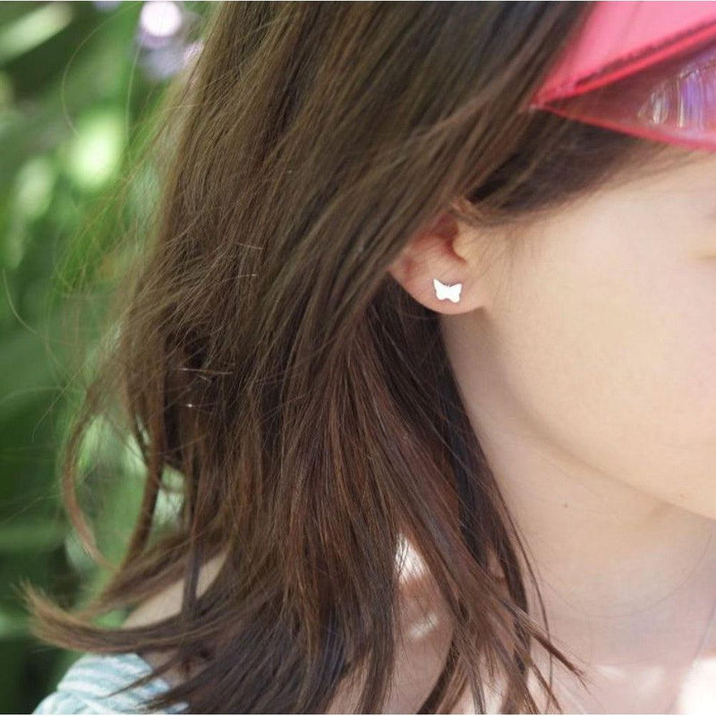 Mini Coquine Nature Butterfly Golden Earrings - Studio Play