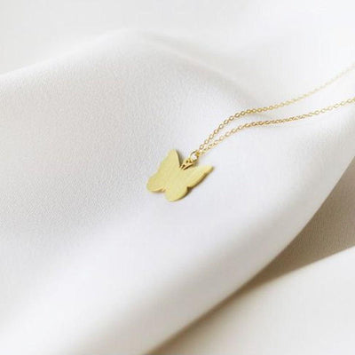 Mini Coquine Nature Butterfly Golden Necklace - Studio Play