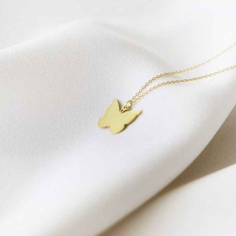 Mini Coquine Nature Butterfly Golden Necklace - Studio Play