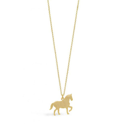 Mini Coquine Nature Horse Golden Necklace